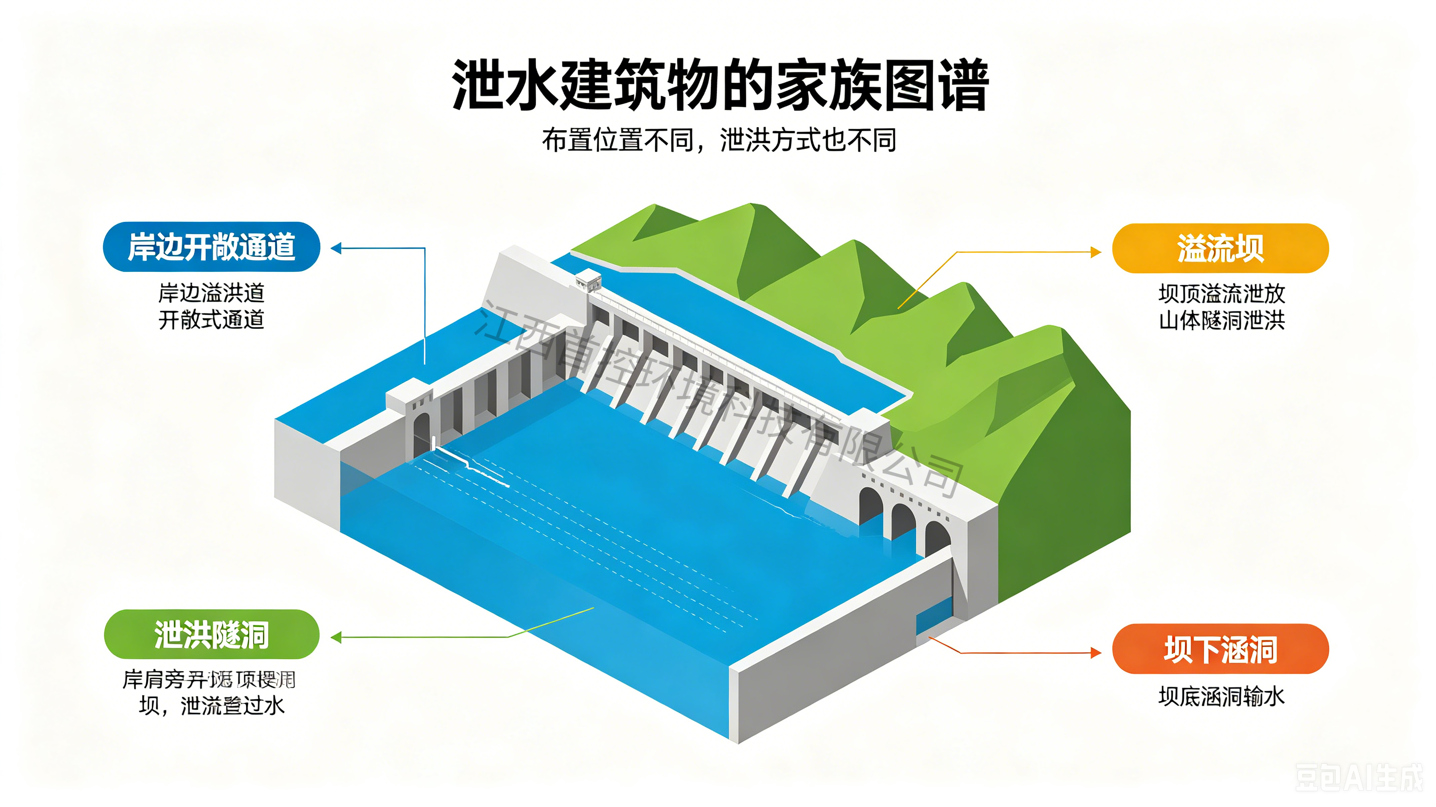 干货 | 溢洪道、泄洪洞、溢流坝……一文看懂水利枢纽的“安全阀”