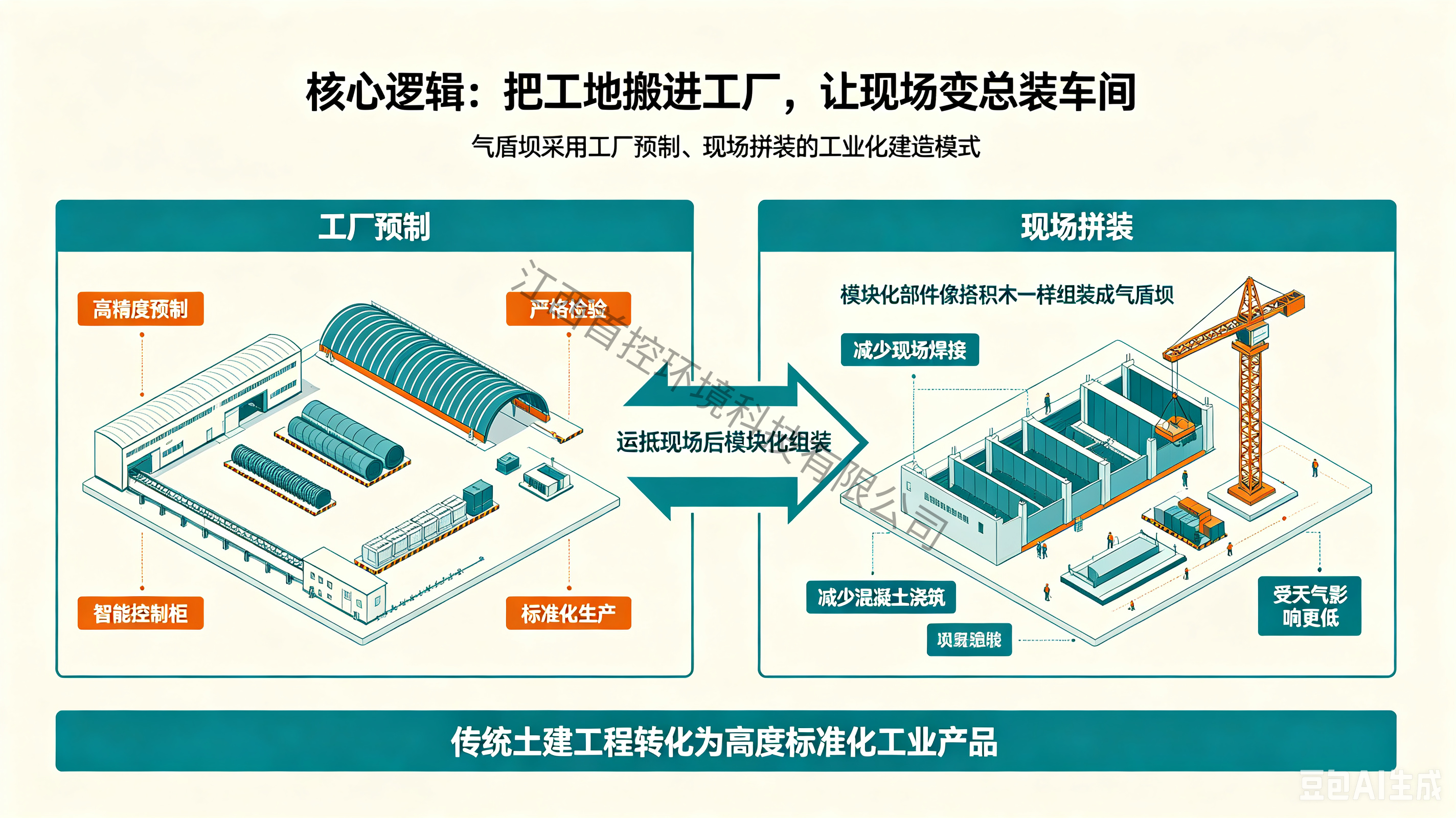 告别“慢工出细活”：气盾坝如何按下水利工程的“快进键”？