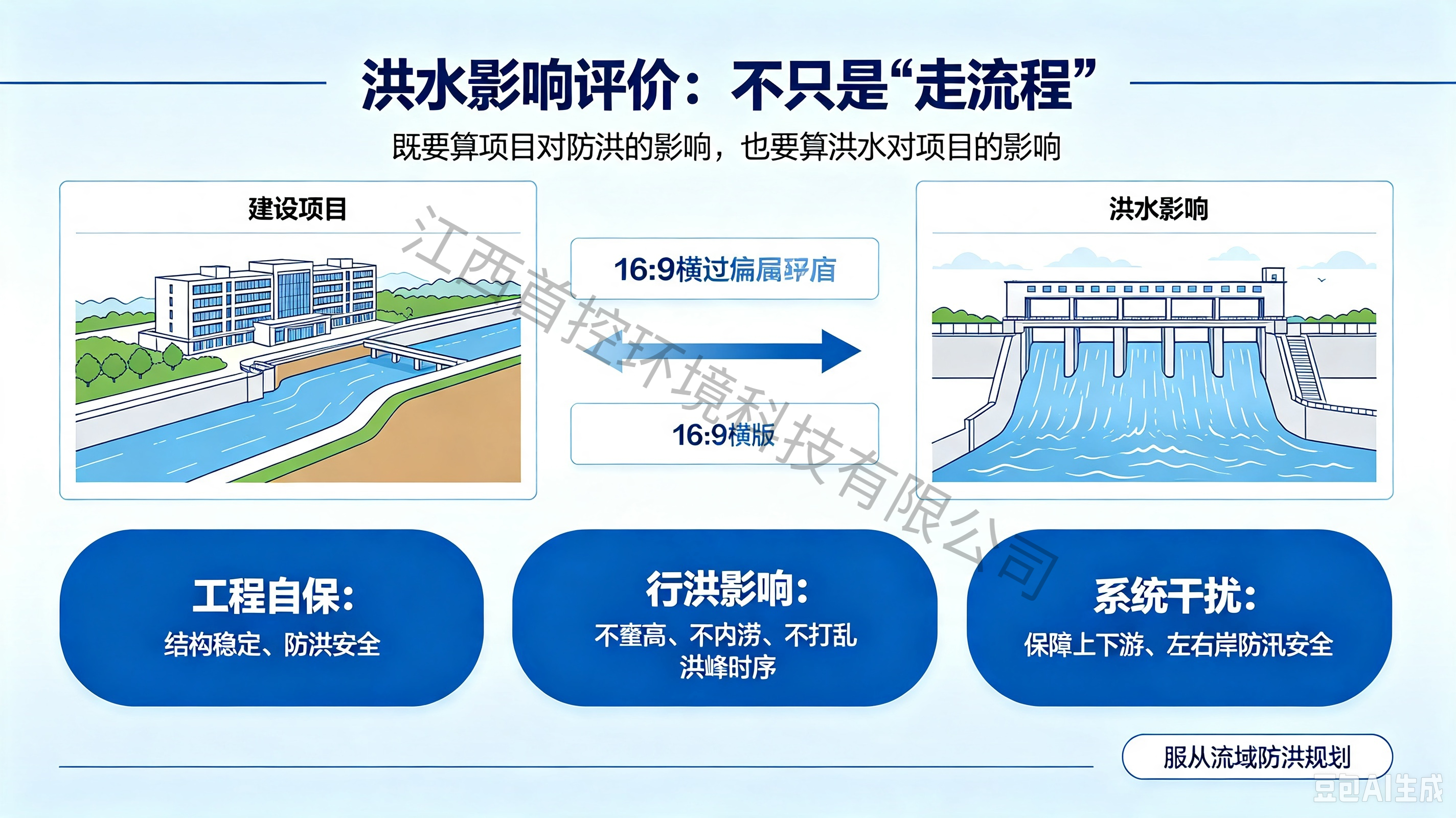 为什么常规水利工程也必须做洪水影响评价？